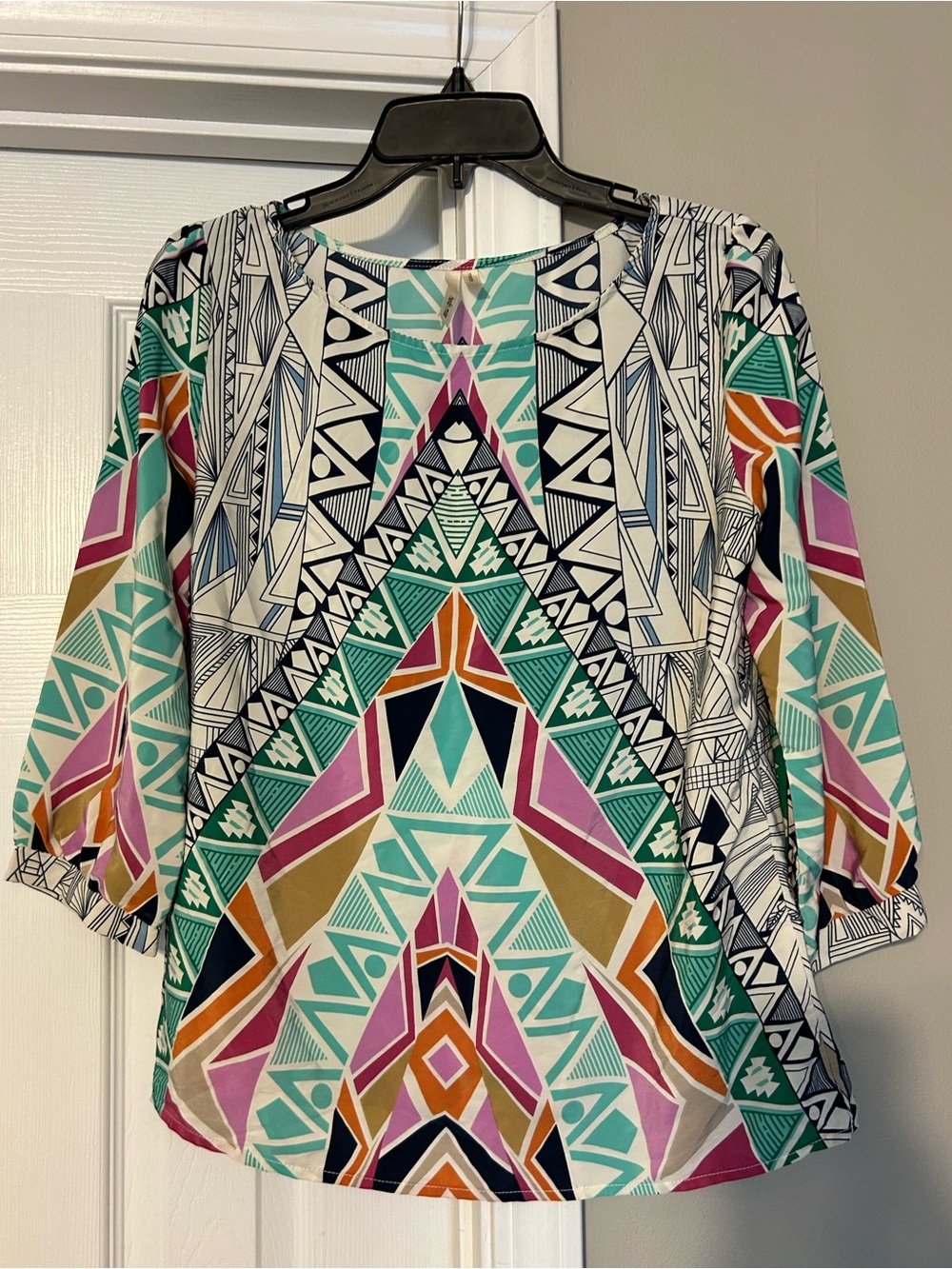 Multicolored women’s blouse - Medium